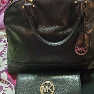 MK purse and wallet